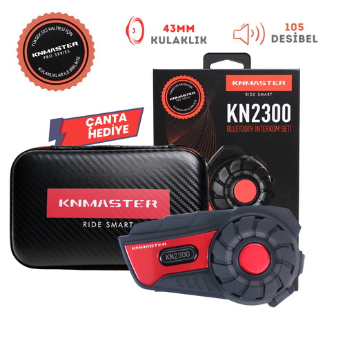 KNMASTER KN2300-BLUETOOTH İNTERKOM KULAKLIK SET