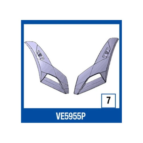 Shark Explorer Havalandırma mat/siyah VE5955P