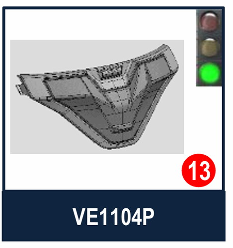 Shark Rıdıll 2 Çene Havalandırma mat siyah/VE1104