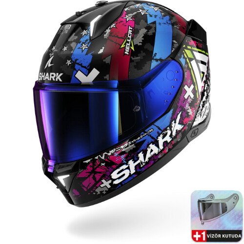 Shark Skwal İ3 Hellcat Kapalı Kask   KUB