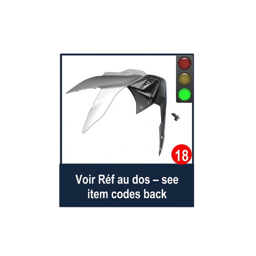 Shark D-Skwal 3 /Skwal Cup Arka Spoiler Ve65200