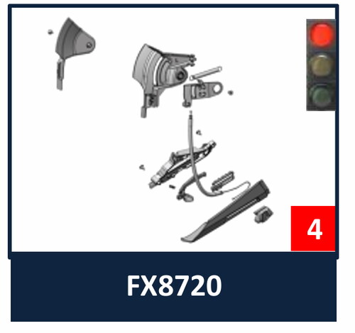 Shark Oxo Güneş Camı Mekanızması FX8720