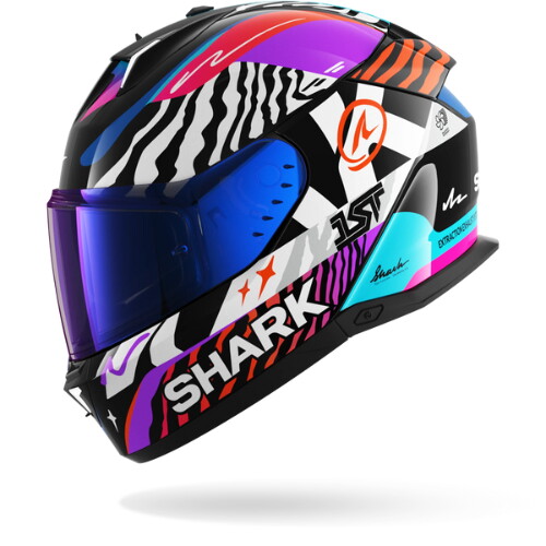  Shark Skwal İ3 Speed-Fancy Kapalı Kask