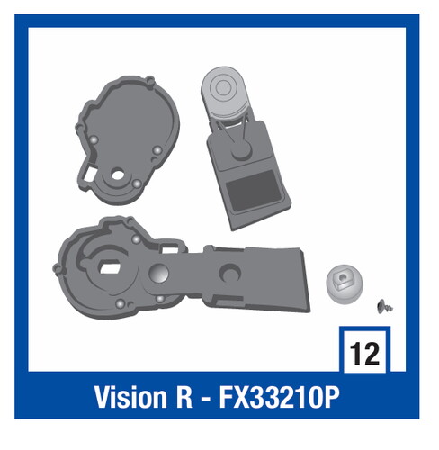 Shark Vısıon-R Kask Camı Kapak Kiti FX33210P