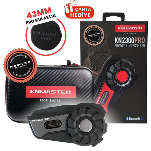 Knmaster KN2300 Pro İntercom Kask set