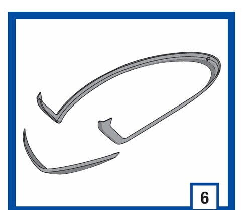 Shark Skwal 2 Boyun Plastiği JO5420P