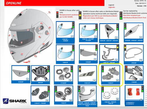  Shark Openlıne Cam Kapak Bağlantısı Fx9561P