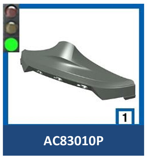 Shark Aeron/Race-r/Spartan Burun Plastiği AC83010P