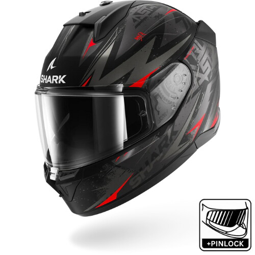 Shark D-Skwal 3 Blast-r Mat Kapalı Kask KAR