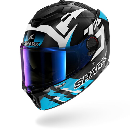 Shark Spartan Gt Pro Carbon Zarco Track Racer Kapalı Kask-DWB