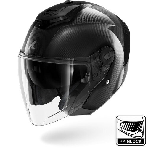 Shark Rs Jet Carbon Skın Açık Kask  DKD
