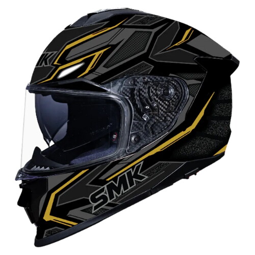 Smk Titan fıber-S01 T-race Panther Kapalı Kask MA267