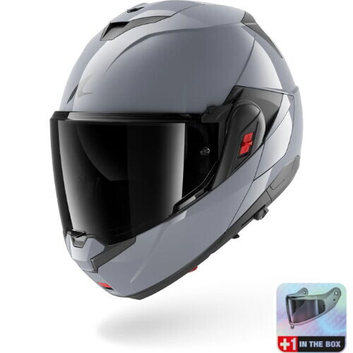 Shark Oxo Dark Shadow Çene Açılır Kask