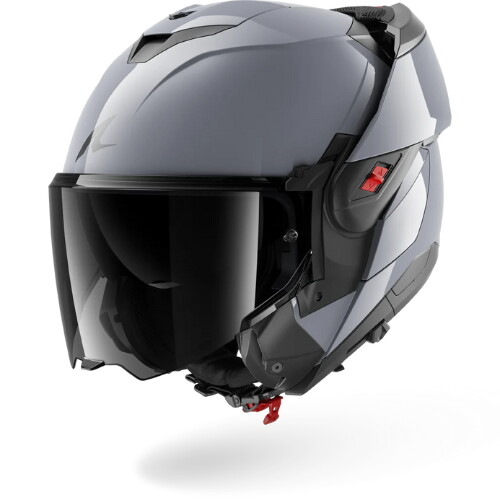  Shark Oxo Dark Shadow Çene Açılır Kask S05