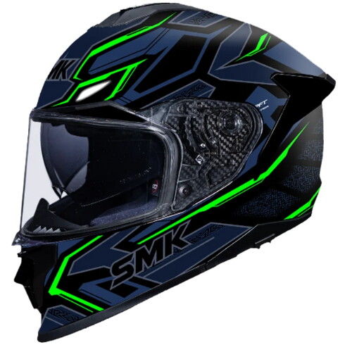 Smk Titan fıber-S01 T-race Panther Kapalı Kask GL258