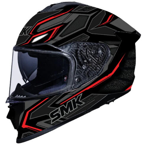 Smk Titan Fiber-S01 T-race Panther Kapalı Kask MA263