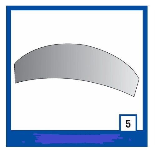 Shark Evo-One Arka Rüzgarlık mat/beyaz VE9482