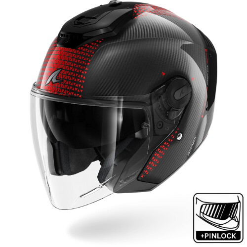 Shark Rs Jet Carbon Ikonik Açık Kask DRU