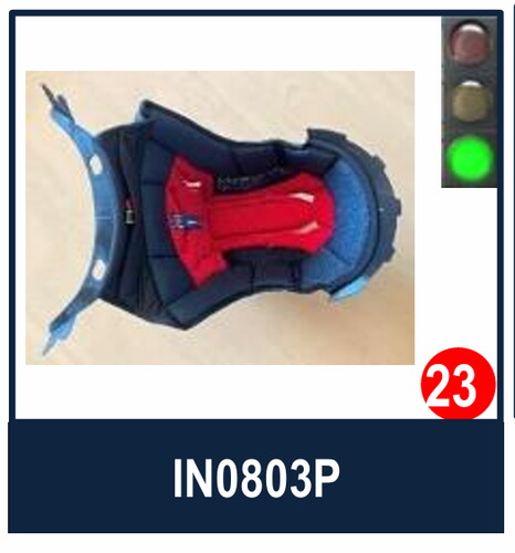 Shark Skwal İ3 Kask İç Pedi IN0803