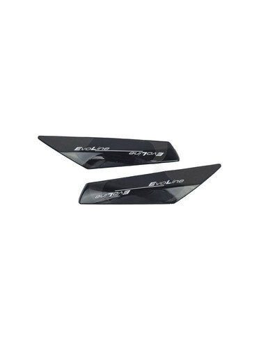  Shark Evoline Çene Kenar Kapak siyah FX9122P