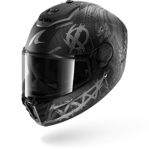 Shark Spartan Rs Carbon Shiever Mat Kapalı Kask