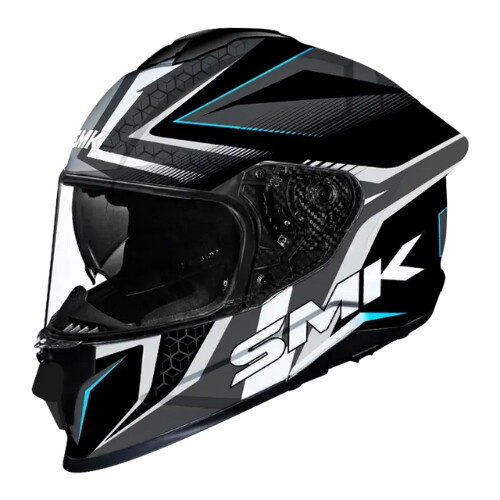 Smk Titan Fiber-S01 Slıck Panther Kapalı Kask GL265